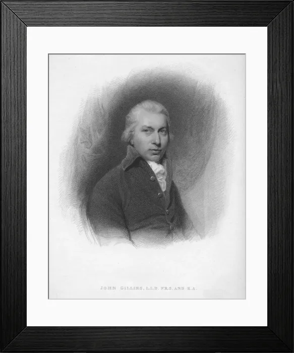 Framed Print : John Gillies, L. L. D. F. R. S. and S. A. 1813. Creator: Charles Picart Framed Print : John Gillies, L. L. D. F. R. S. and S. A. 1813. Creator: Charles Picart