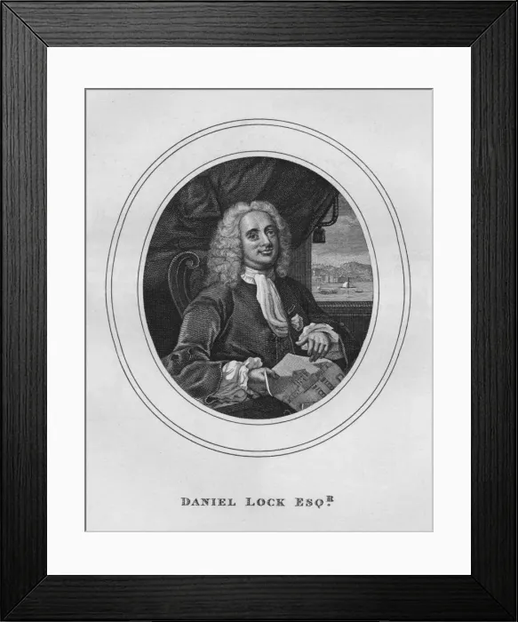 Framed Print : Daniel Lock, Esq. 1808, (1827). Creator: Thomas Cook Framed Print : Daniel Lock, Esq. 1808, (1827). Creator: Thomas Cook