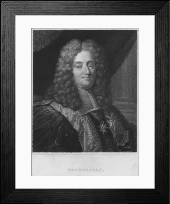 Framed Print : Daguesseau, (c1836). Creator: James Mollison Framed Print : Daguesseau, (c1836). Creator: James Mollison