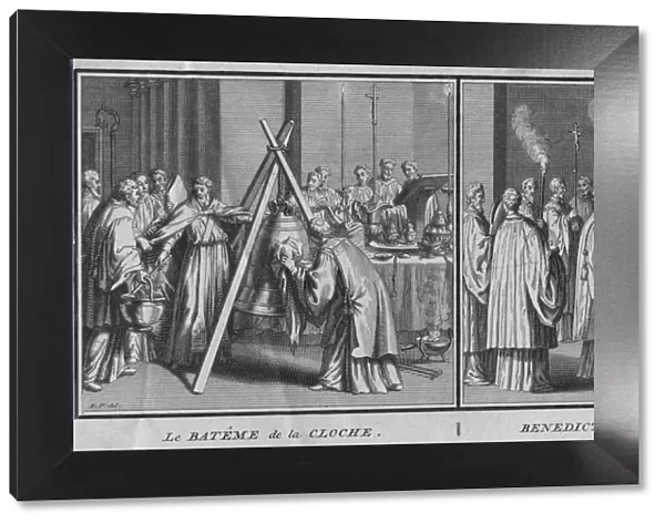 Le Bateme de la Cloche and Benediction de la Cloche, 1724. Creator: Bernard Picart