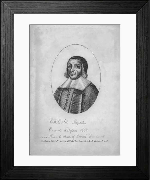 Framed Print : Coll. Corbet. Regicide, (1810). Creator: Unknown Framed Print : Coll. Corbet. Regicide, (1810). Creator: Unknown