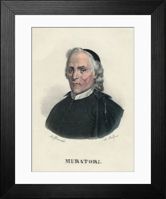 Framed Print : Muratori, (19th century). Creator: Dolfino Framed Print : Muratori, (19th century). Creator: Dolfino