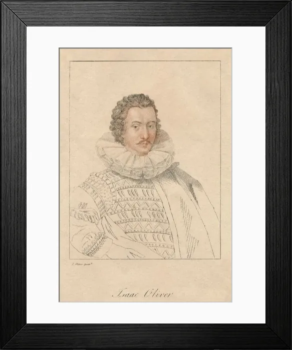 Framed Print : Isaac Oliver. Creator: Unknown Framed Print : Isaac Oliver. Creator: Unknown