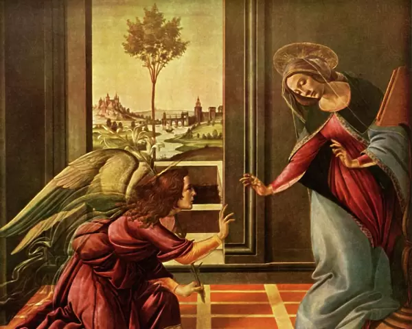 The Cestello Annunciation, 1489, (1937). Creator: Sandro Botticelli