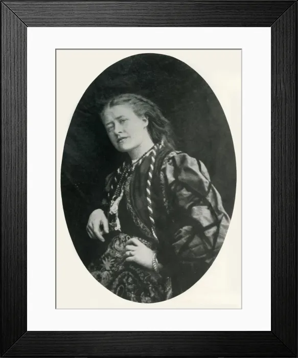 Framed Print : Ellen Terry, c1863, (1948). Creator: Lewis Carroll Framed Print : Ellen Terry, c1863, (1948). Creator: Lewis Carroll