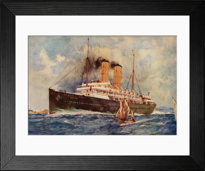 Framed Print : The Orsova (Orient Line), c1930. Creator: Unknown Framed Print : The Orsova (Orient Line), c1930. Creator: Unknown
