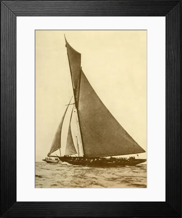Framed Print : His Majestys Yacht Britannia, c1930. Creator: Unknown