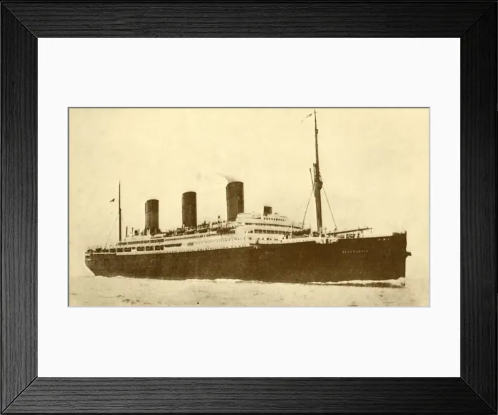 Framed Print : The Berengaria (Cunard Line), 52, 700 Tons, c1930. Creator: Unknown Framed Print : The Berengaria (Cunard Line), 52, 700 Tons, c1930. Creator: Unknown