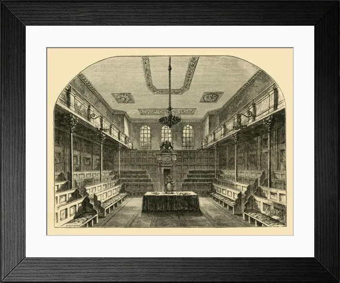 Framed Print : The House in 1815, 1881. Creator: Unknown Framed Print : The House in 1815, 1881. Creator: Unknown