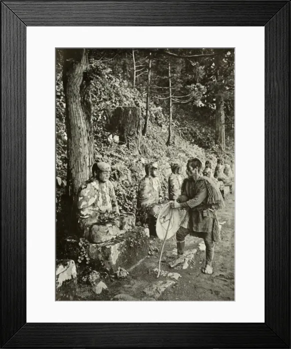 Framed Print : Meditation, 1910. Creator: Herbert Ponting Framed Print : Meditation, 1910. Creator: Herbert Ponting