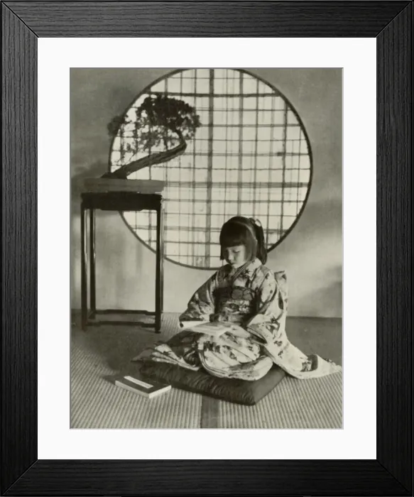 Framed Print : The Picture-Book, 1910. Creator: Herbert Ponting Framed Print : The Picture-Book, 1910. Creator: Herbert Ponting