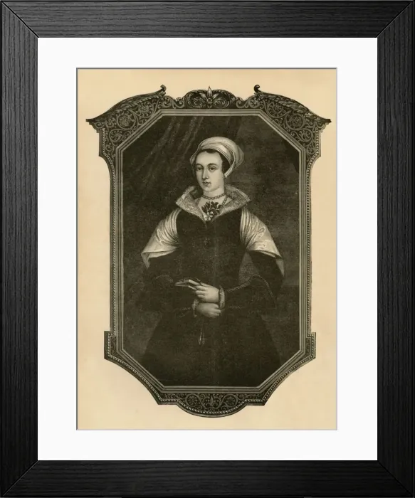 Framed Print : Lady Jane Grey, 1881. Creator: Unknown Framed Print : Lady Jane Grey, 1881. Creator: Unknown