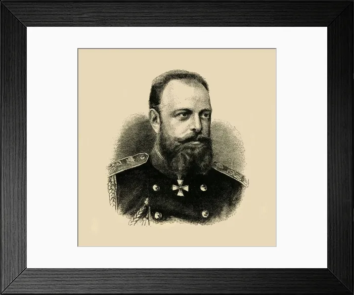 Framed Print : The Emperor Alexander III, 1881. Creator: Unknown Framed Print : The Emperor Alexander III, 1881. Creator: Unknown