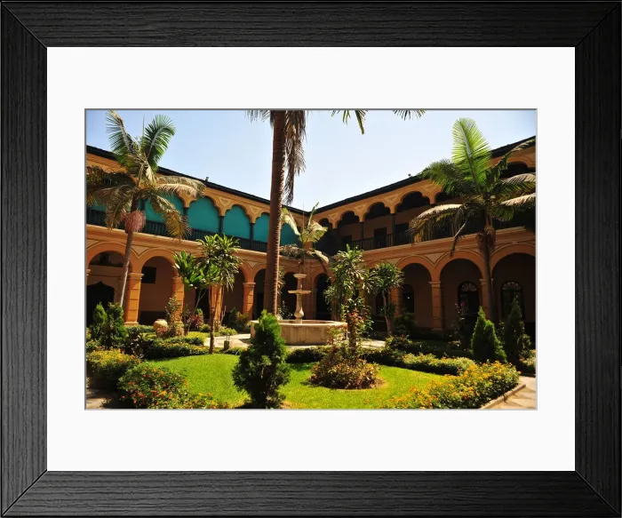 Framed Print : Santo Domingo Convent Lima, Peru, 2015. Creator: Luis Rosendo Framed Print : Santo Domingo Convent Lima, Peru, 2015. Creator: Luis Rosendo