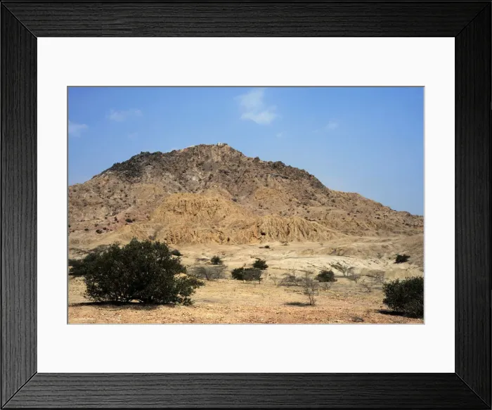 Framed Print : Valle de las Piramides, Tucume, Lambayeque, Peru, 2015. Creator: Luis Rosendo Framed Print : Valle de las Piramides, Tucume, Lambayeque, Peru, 2015. Creator: Luis Rosendo