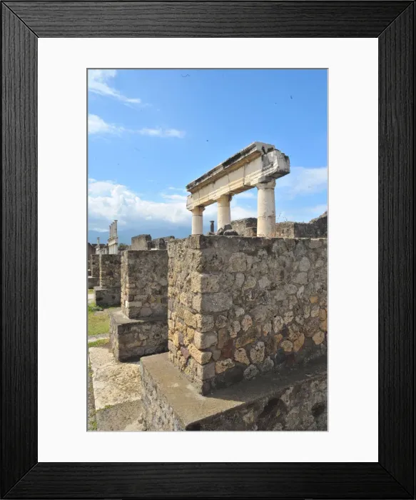 Framed Print : Pompeii, Campania, Naples, Italy, 2015. Creator: Luis Rosendo Framed Print : Pompeii, Campania, Naples, Italy, 2015. Creator: Luis Rosendo