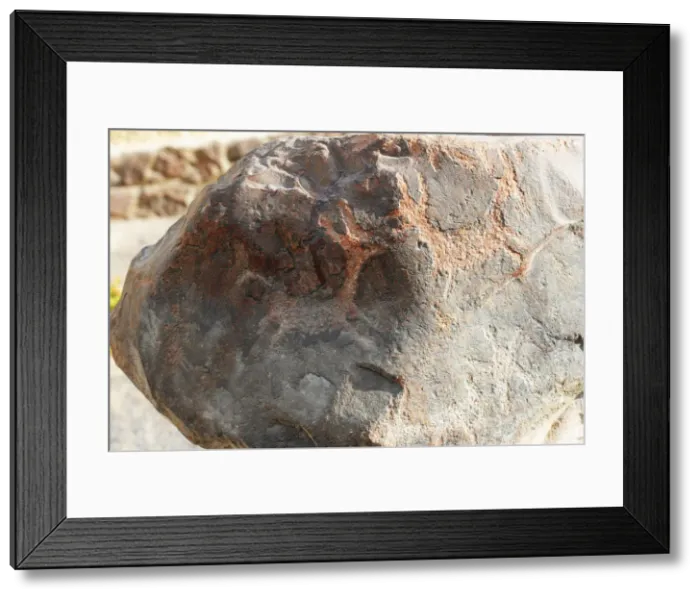 Framed Print : Stone Figures, Miculla Sacred Valley, Tacna, Peru, 2015. Creator: Luis Rosendo