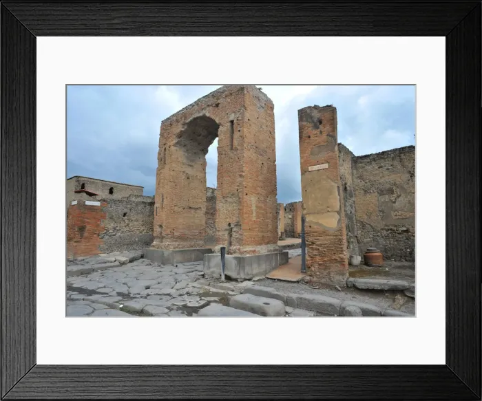 Framed Print : Pompeii, Campania, Naples, Italy, 2015. Creator: Luis Rosendo Framed Print : Pompeii, Campania, Naples, Italy, 2015. Creator: Luis Rosendo