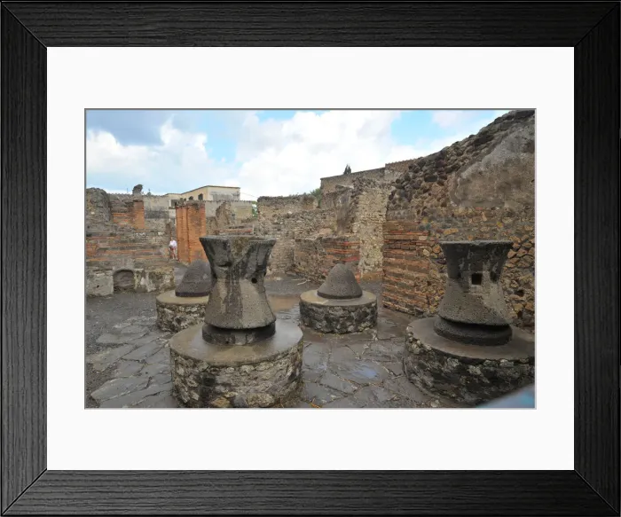 Framed Print : Pompeii, Campania, Naples, Italy, 2015. Creator: Luis Rosendo Framed Print : Pompeii, Campania, Naples, Italy, 2015. Creator: Luis Rosendo