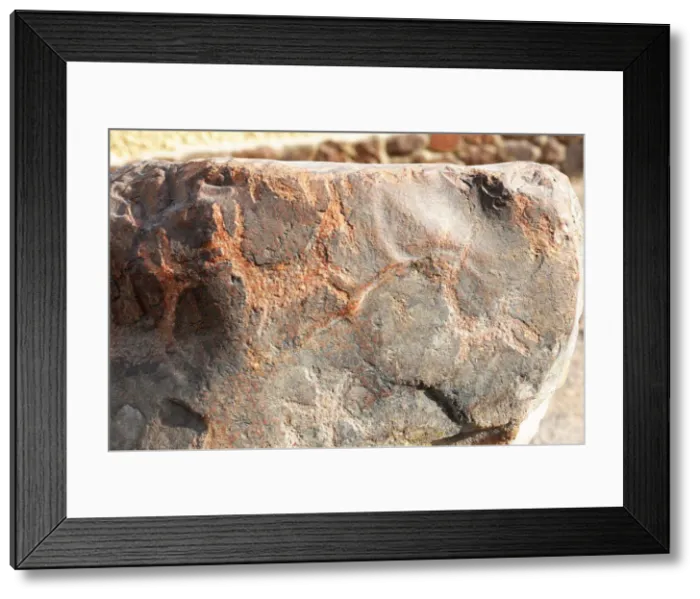 Framed Print : Stone Figures, Miculla Sacred Valley, Tacna, Peru, 2015. Creator: Luis Rosendo Framed Print : Stone Figures, Miculla Sacred Valley, Tacna, Peru, 2015. Creator: Luis Rosendo