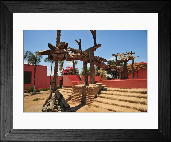 Framed Print : Tacama, Ica, Peru, 2015. Creator: Luis Rosendo Framed Print : Tacama, Ica, Peru, 2015. Creator: Luis Rosendo