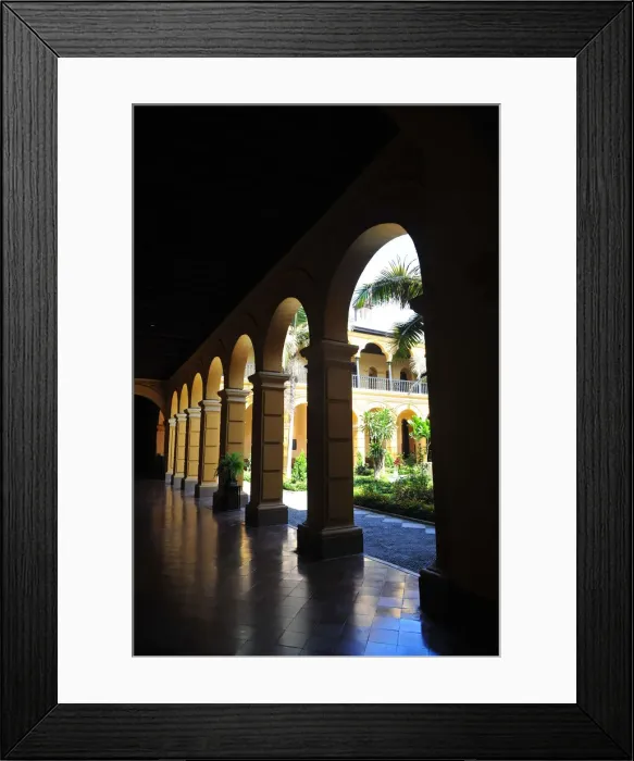 Framed Print : Santo Domingo Convent Lima, Peru, 2015. Creator: Luis Rosendo