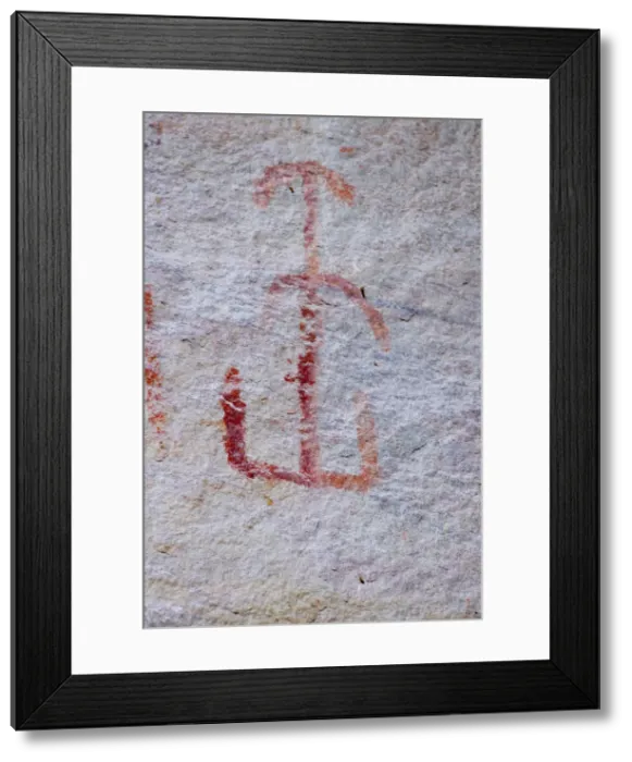 Framed Print : Pictography, Faical, San Ignacio, Cajamarca, Peru, 2015. Creator: Luis Rosendo Framed Print : Pictography, Faical, San Ignacio, Cajamarca, Peru, 2015. Creator: Luis Rosendo