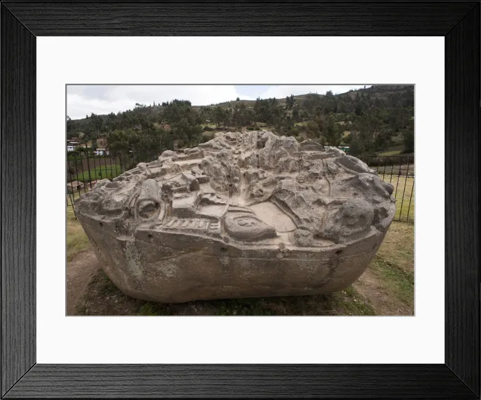 Framed Print : Saywite Monolith, Abancay, Peru, 2015. Creator: Luis Rosendo Framed Print : Saywite Monolith, Abancay, Peru, 2015. Creator: Luis Rosendo