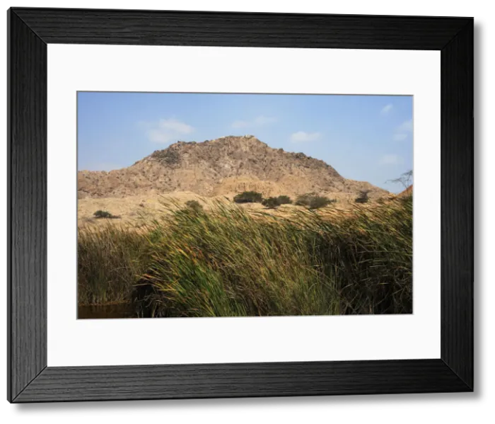 Framed Print : Valle de las Piramides, Tucume, Lambayeque, Peru, 2015. Creator: Luis Rosendo Framed Print : Valle de las Piramides, Tucume, Lambayeque, Peru, 2015. Creator: Luis Rosendo
