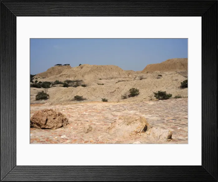 Framed Print : Valle de las Piramides, Tucume, Lambayeque, Peru, 2015. Creator: Luis Rosendo Framed Print : Valle de las Piramides, Tucume, Lambayeque, Peru, 2015. Creator: Luis Rosendo