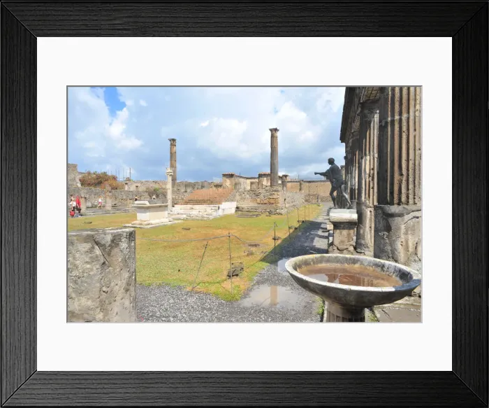 Framed Print : Pompeii, Campania, Naples, Italy, 2015. Creator: Luis Rosendo Framed Print : Pompeii, Campania, Naples, Italy, 2015. Creator: Luis Rosendo