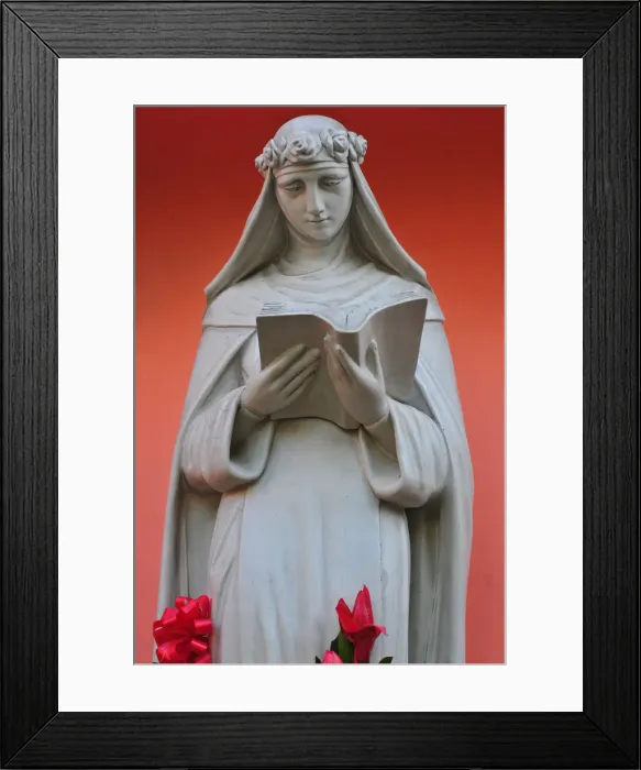 Framed Print : Saint Rose of Lima (Santa Rosa de Lima), Peru, 2015. Creator: Luis Rosendo Framed Print : Saint Rose of Lima (Santa Rosa de Lima), Peru, 2015. Creator: Luis Rosendo