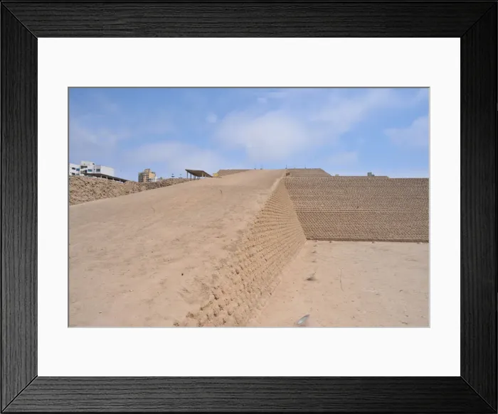 Framed Print : Huaca Huallamarca San Isidro, Lima, Peru, 2015. Creator: Luis Rosendo Framed Print : Huaca Huallamarca San Isidro, Lima, Peru, 2015. Creator: Luis Rosendo