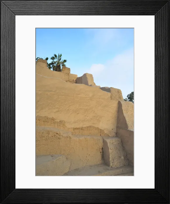 Framed Print : Huaca San Miguel, Parque de las Leyendas, Lima, Peru, 2015. Creator: Luis Rosendo Framed Print : Huaca San Miguel, Parque de las Leyendas, Lima, Peru, 2015. Creator: Luis Rosendo