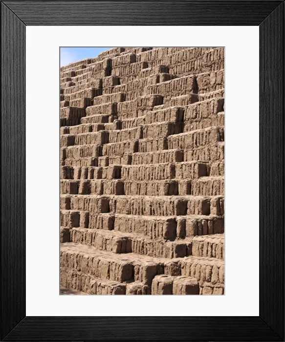 Framed Print : Huaca Pucllana Miraflores, Lima, Peru, 2015. Creator: Luis Rosendo Framed Print : Huaca Pucllana Miraflores, Lima, Peru, 2015. Creator: Luis Rosendo