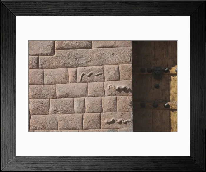 Framed Print : Inca Wall Cusco, Peru, 2015. Creator: Luis Rosendo Framed Print : Inca Wall Cusco, Peru, 2015. Creator: Luis Rosendo