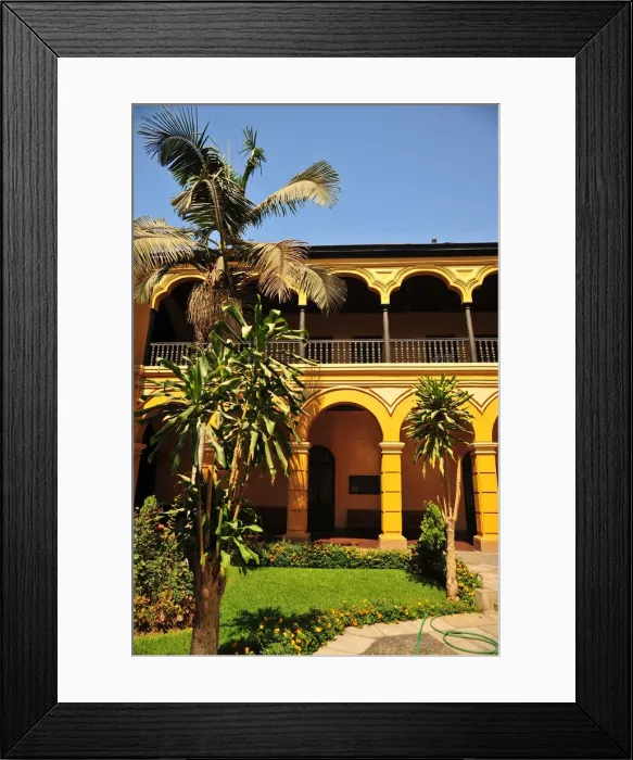 Framed Print : Santo Domingo Convent Lima, Peru, 2015. Creator: Luis Rosendo Framed Print : Santo Domingo Convent Lima, Peru, 2015. Creator: Luis Rosendo