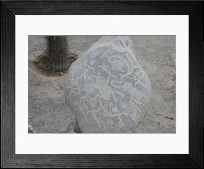 Framed Print : Stone Figures, Miculla Sacred Valley, Tacna, Peru, 2015. Creator: Luis Rosendo Framed Print : Stone Figures, Miculla Sacred Valley, Tacna, Peru, 2015. Creator: Luis Rosendo