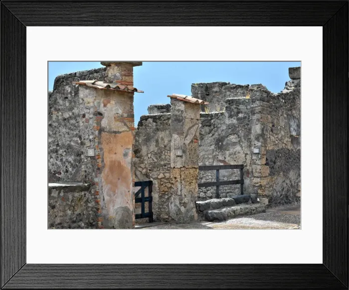 Framed Print : Pompeii, Campania, Naples, Italy, 2015. Creator: Luis Rosendo
