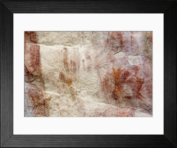 Framed Print : Pictography, Faical, San Ignacio, Cajamarca, Peru, 2015. Creator: Luis Rosendo Framed Print : Pictography, Faical, San Ignacio, Cajamarca, Peru, 2015. Creator: Luis Rosendo