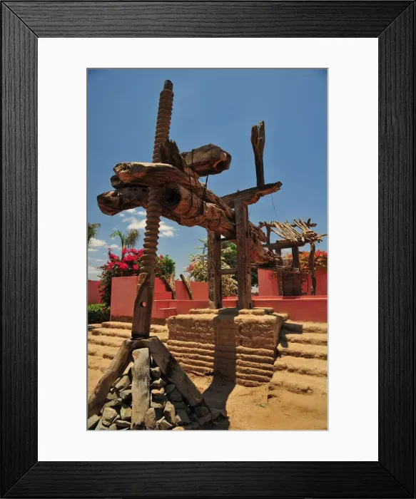 Framed Print : Tacama, Ica, Peru, 2015. Creator: Luis Rosendo Framed Print : Tacama, Ica, Peru, 2015. Creator: Luis Rosendo