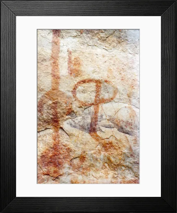 Framed Print : Pictography, Faical, San Ignacio, Cajamarca, Peru, 2015. Creator: Luis Rosendo Framed Print : Pictography, Faical, San Ignacio, Cajamarca, Peru, 2015. Creator: Luis Rosendo