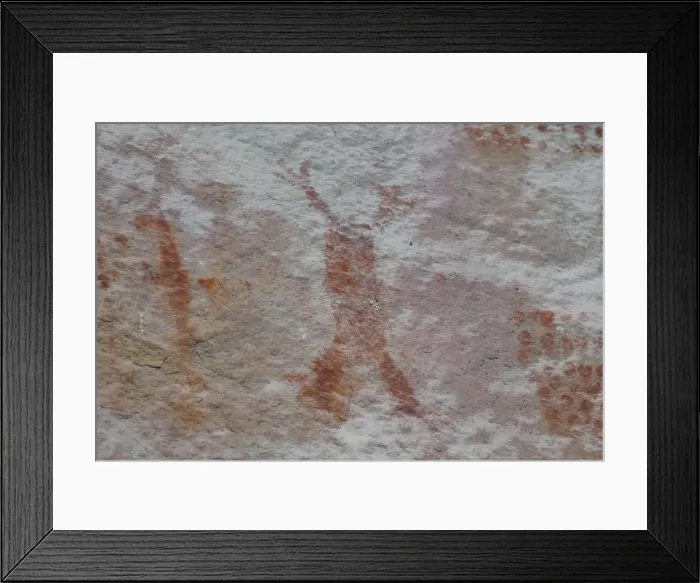 Framed Print : Pictography, Faical, San Ignacio, Cajamarca, Peru, 2015. Creator: Luis Rosendo Framed Print : Pictography, Faical, San Ignacio, Cajamarca, Peru, 2015. Creator: Luis Rosendo