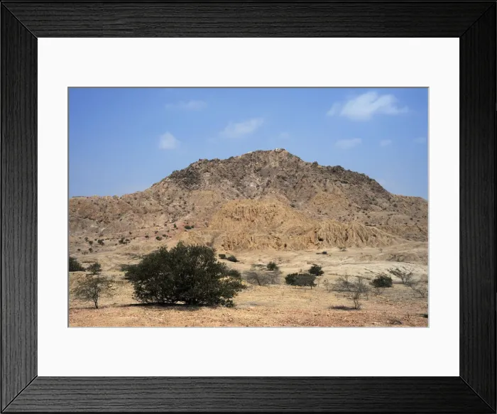 Framed Print : Valle de las Piramides, Tucume, Lambayeque, Peru, 2015. Creator: Luis Rosendo Framed Print : Valle de las Piramides, Tucume, Lambayeque, Peru, 2015. Creator: Luis Rosendo