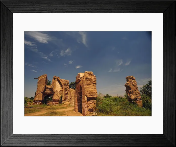 Framed Print : Zana, Lambayeque, Peru, 2015. Creator: Luis Rosendo