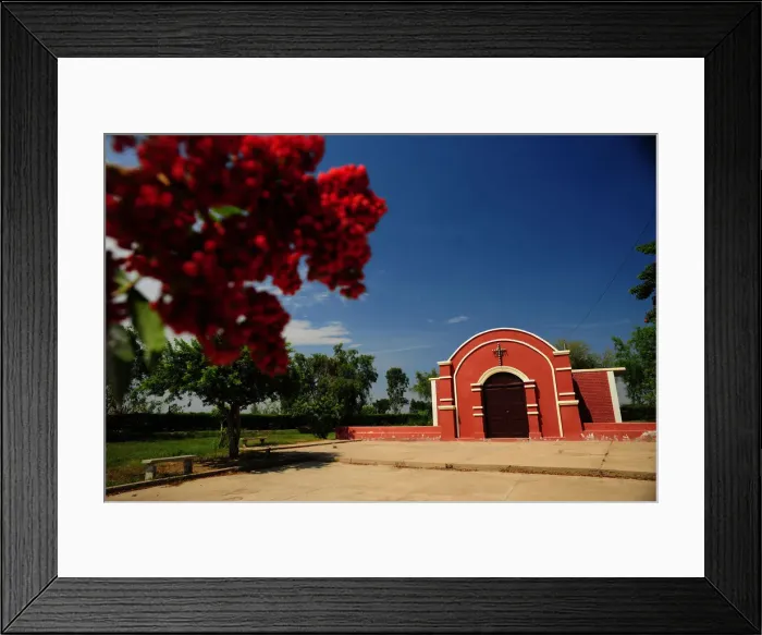 Framed Print : Zana Chapel, Lambayeque, Peru, 2017. Creator: Luis Rosendo Framed Print : Zana Chapel, Lambayeque, Peru, 2017. Creator: Luis Rosendo