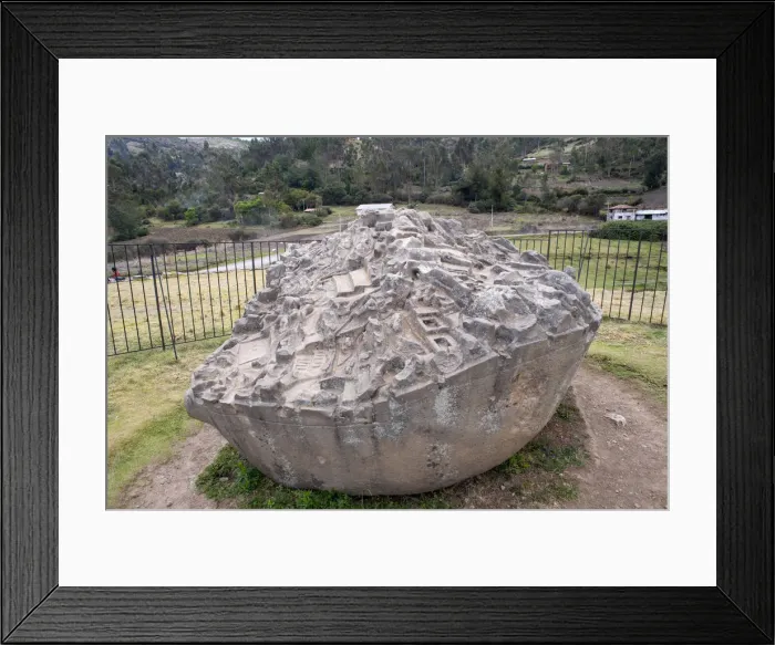 Framed Print : Saywite Monolith, Abancay, Peru, 2015. Creator: Luis Rosendo Framed Print : Saywite Monolith, Abancay, Peru, 2015. Creator: Luis Rosendo