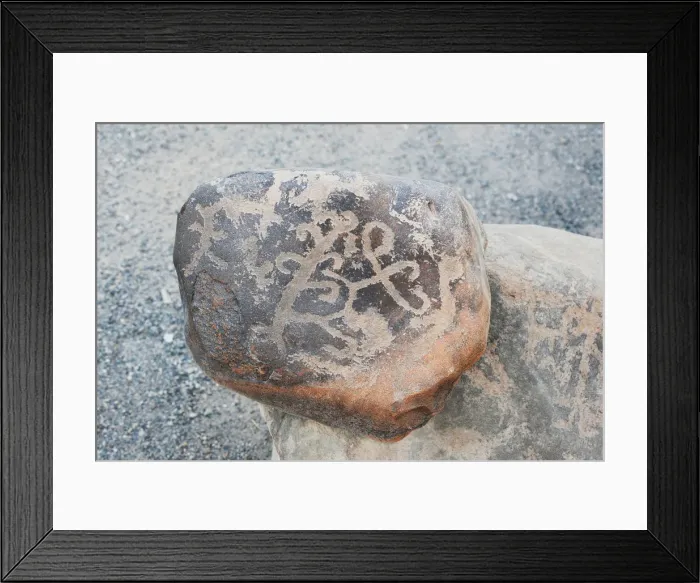 Framed Print : Stone Figures, Miculla Sacred Valley, Tacna, Peru, 2015. Creator: Luis Rosendo Framed Print : Stone Figures, Miculla Sacred Valley, Tacna, Peru, 2015. Creator: Luis Rosendo