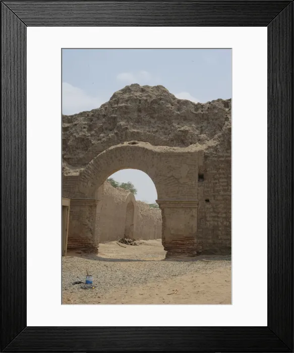 Framed Print : Colonial Church, Tucume, Lamayeque, Peru, 2015. Creator: Luis Rosendo Framed Print : Colonial Church, Tucume, Lamayeque, Peru, 2015. Creator: Luis Rosendo