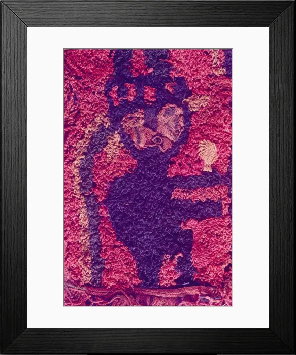 Framed Print : Textiles, Paracas Culture, Peru, 2015. Creator: Luis Rosendo Framed Print : Textiles, Paracas Culture, Peru, 2015. Creator: Luis Rosendo